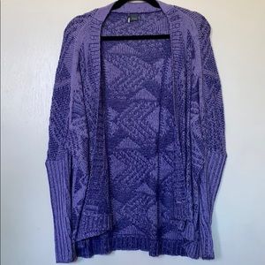 Urban Outfitters purple cardigan